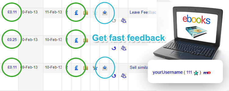 Increase Your eBay Feedback and Search Engine Ranking