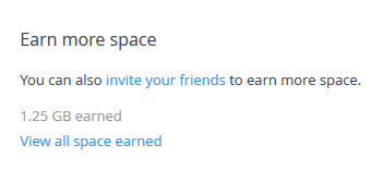 Earn More Space