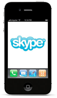 Skype mobile app