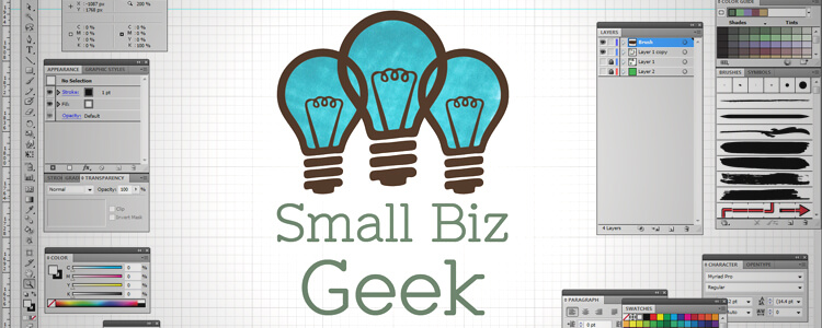 Small Biz Geek Final Logo Adobe Illustrator