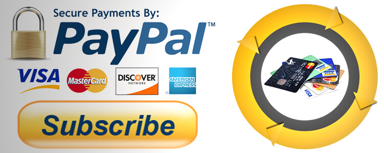 PayPal Recurring Payments Debit Cards