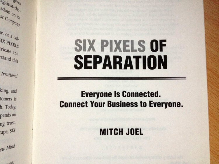 Six pixels of Separation Inside Cover